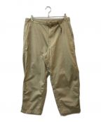 THE NORTH FACEザ ノース フェイス）の古着「Stretch Twill Wide Tapered Pants」｜ベージュ