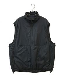 DAIWA PIER39（ダイワ ピア39）の古着「TECH REVERSIBLE PULLOVER PUFF VEST」｜ブラック