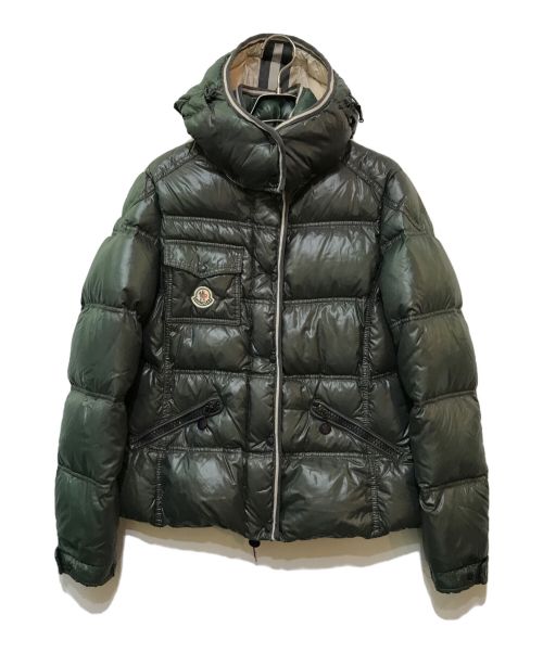 MONCLER（モンクレール）MONCLER (モンクレール) QUINCYダウンジャケット　020934531150 グリーン サイズ:2の古着・服飾アイテム