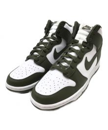 NIKE（ナイキ）の古着「DUNK HI RETRO」｜グリーン×ホワイト