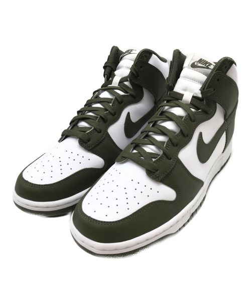 NIKE（ナイキ）NIKE (ナイキ) DUNK HI RETRO グリーン×ホワイト サイズ:29の古着・服飾アイテム