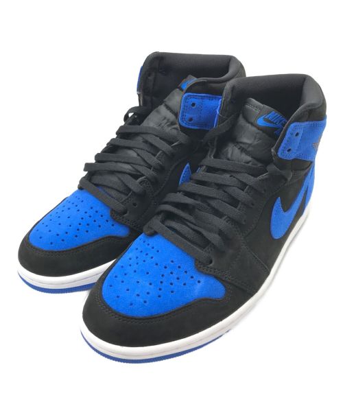 NIKE（ナイキ）NIKE (ナイキ) Air Jordan 1 Retro High OG ブラック×ブルー サイズ:28.5 未使用品の古着・服飾アイテム