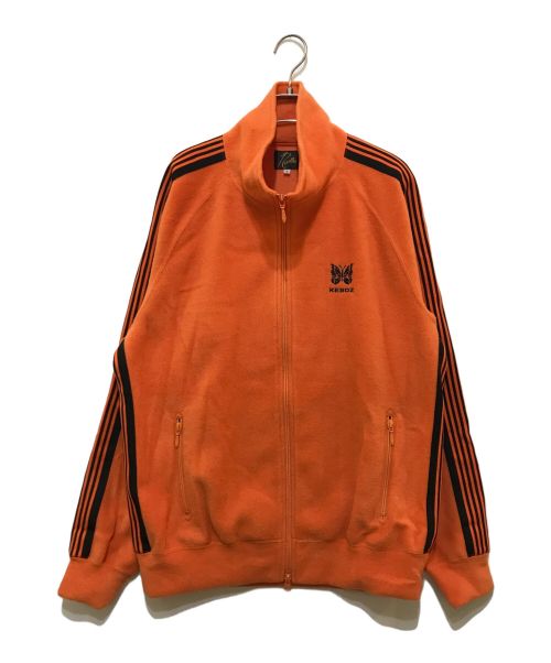 Needles（ニードルズ）Needles (ニードルズ) KEBOZ (ケボズ) FLEECE TRACK JACKET オレンジ サイズ:Lの古着・服飾アイテム