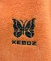 中古・古着 Needles (ニードルズ) KEBOZ (ケボズ) FLEECE TRACK JACKET オレンジ サイズ:L：18000円