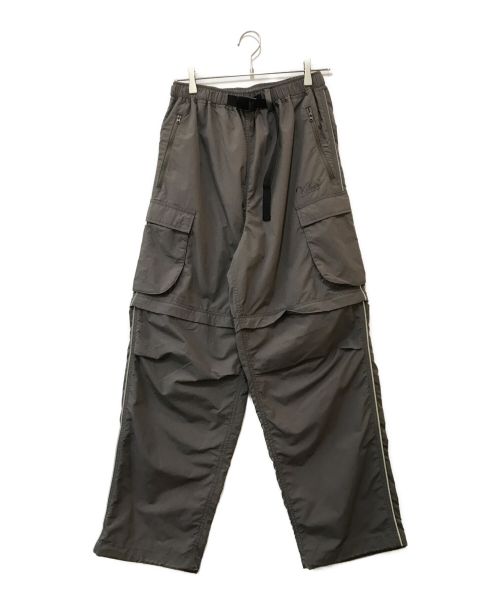 KEBOZ（ケボズ）KEBOZ (ケボズ) SUPPLEX CONVERTIBLE PANTS ブラウン サイズ:LARGEの古着・服飾アイテム