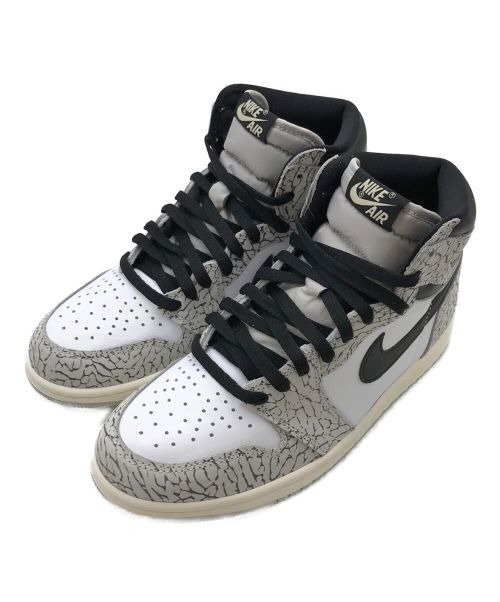 NIKE（ナイキ）NIKE (ナイキ) Air Jordan 1 High OG グレー サイズ:US8 未使用品の古着・服飾アイテム