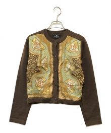 ETRO（エトロ）の古着「アンサンブルカーディガン」｜ブラウン