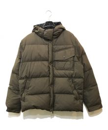 MONCLER（モンクレール）の古着「フーデットダウンジャケット」｜カーキ