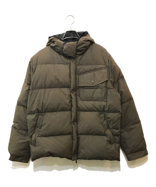 MONCLER（モンクレール）MONCLER (モンクレール) フーデットダウンジャケット カーキ サイズ:2の古着・服飾アイテム