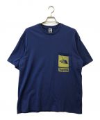 SUPREME×THE NORTH FACEシュプリーム×ザ ノース フェイス）の古着「Printed Pocket Tee」｜ブルー