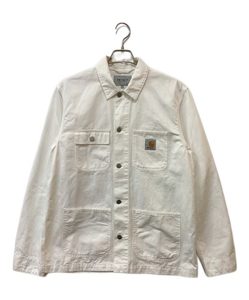 Carhartt WIP（カーハート）CARHARTT WIP (カーハート) MICHIGAN CHORE COAT ホワイト サイズ:Lの古着・服飾アイテム