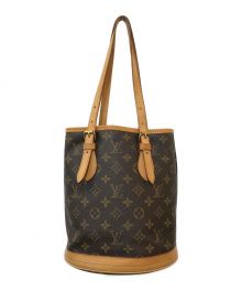 LOUIS VUITTON（ルイ ヴィトン）の古着「バケットPM」｜ブラウン