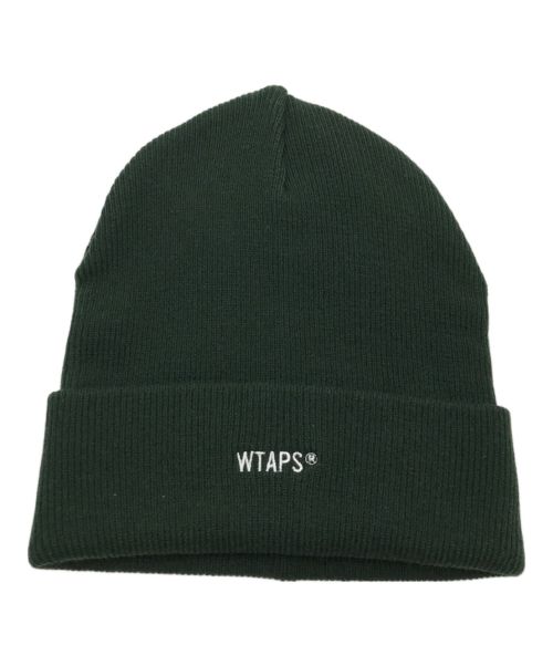 WTAPS（ダブルタップス）WTAPS (ダブルタップス) BEANIE 01 グリーン サイズ:X 00 未使用品の古着・服飾アイテム