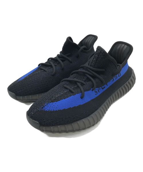 adidas（アディダス）adidas (アディダス) YEEZY BOOST350V2 ブラック×ブルー サイズ:27.5 未使用品の古着・服飾アイテム