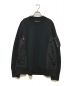 sacai（サカイ）の古着「Sponge Sweat MA-1 Pullover」｜ブラック