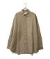 MARKA（マーカ）の古着「cu/li/co cloth WIDE FIT SHIRT」｜ベージュ