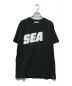 WIND AND SEA（ウィンダンシー）の古着「プリントTシャツ」｜ブラック