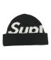 Supreme（シュプリーム）の古着「Big Logo Beanie」｜ブラック