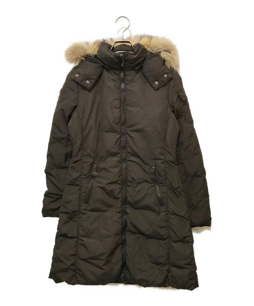 MONCLER（モンクレール）MONCLER (モンクレール) MARMELADEダウンコート ブラウンの古着・服飾アイテム