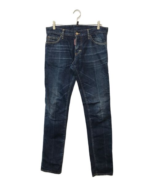 DSQUARED2（ディースクエアード）DSQUARED2 (ディースクエアード) Slim Jean インディゴ サイズ:48の古着・服飾アイテム