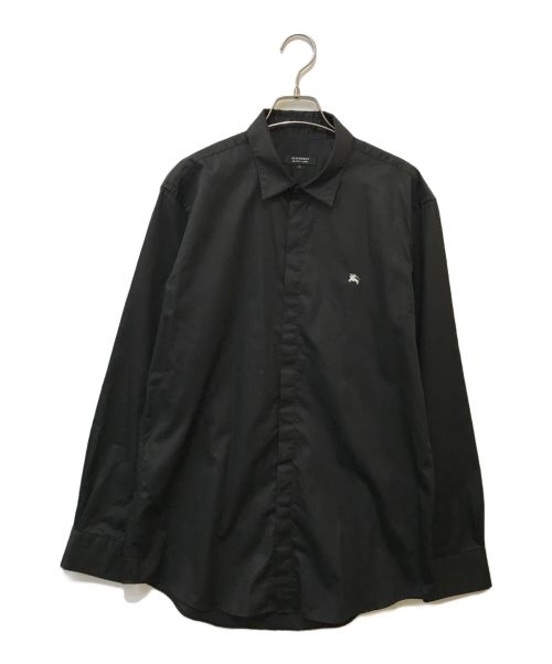 BURBERRY BLACK LABEL（バーバリーブラックレーベル）BURBERRY BLACK LABEL (バーバリーブラックレーベル) ドレスシャツ ブラック サイズ:3の古着・服飾アイテム