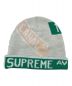 SUPREME (シュプリーム) STREET SIGNS BEANIE マルチカラー：8000円