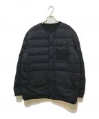 ALLIED FEATHER + DOWNアライドフェザーアンドダウン）の古着「RV COMFORTABLE DOWN CARDIGAN」｜ブラック