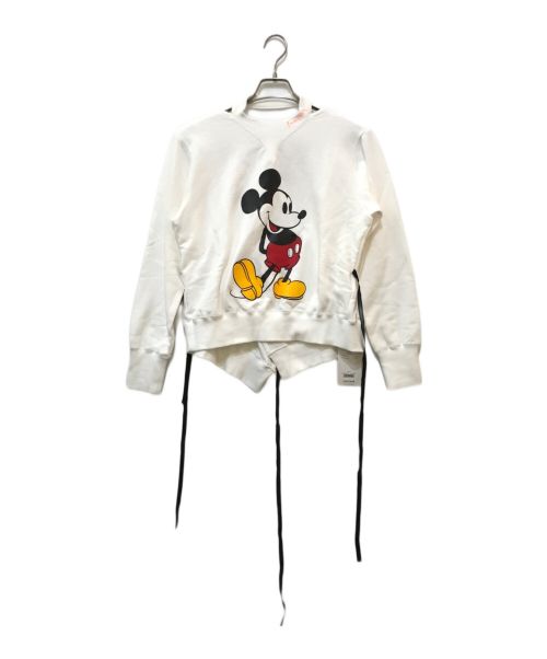 FACETASM（ファセッタズム）FACETASM (ファセッタズム) Disney (ディズニー) MICKEY SWEAT WITH OPEN-BACK ホワイト サイズ:1の古着・服飾アイテム