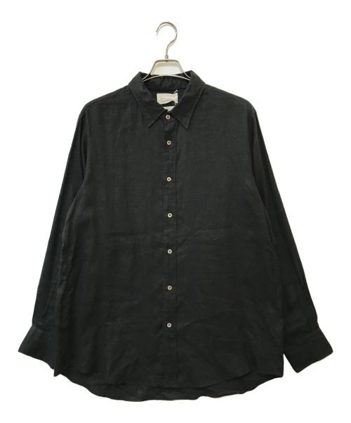 MARKAWARE（マーカウェア）MARKAWARE (マーカウェア) W COLLAR SHIRT ブラック サイズ:4の古着・服飾アイテム