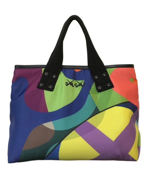 sacai（サカイ）sacai (サカイ) KAWS (カウズ) Tote Medium マルチカラーの古着・服飾アイテム