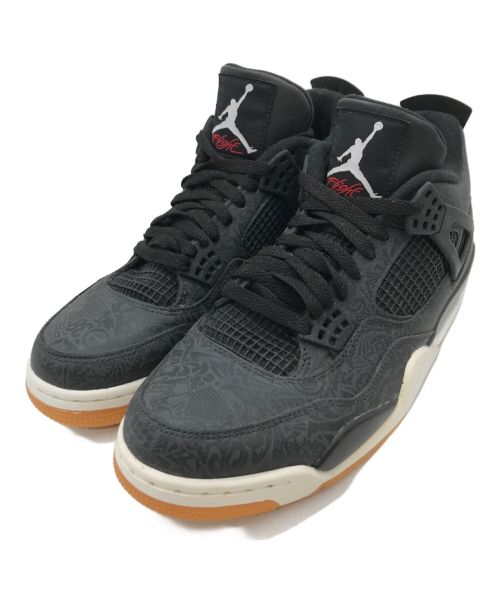 NIKE（ナイキ）NIKE (ナイキ) AIR JORDAN 4 RETRO SE ブラック サイズ:27.5の古着・服飾アイテム