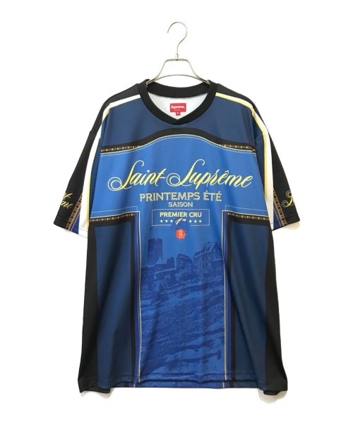 SUPREME（シュプリーム）SUPREME (シュプリーム) Premier Soccer Jersey ブルー サイズ:XLの古着・服飾アイテム