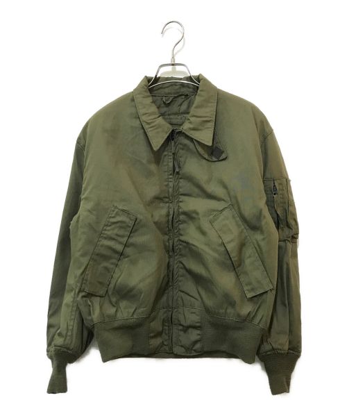 US ARMY（ユーエスアーミー）US ARMY (ユーエスアーミー) CVCタンカースジャケット カーキ サイズ:MEDIUM-SHORTの古着・服飾アイテム