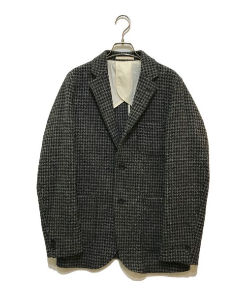 BEAMS PLUS（ビームスプラス）BEAMS PLUS (ビームスプラス) Harris Tweed (ハリスツイード) ツイード2Bジャケット グレー サイズ:Mの古着・服飾アイテム