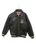 AVIREX（アヴィレックス）の古着「SIGNATUR VARSITY JACKET」｜ブラック