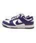 NIKE (ナイキ) DUNK LOW RETRO パープル×ホワイト サイズ:27.5：7000円