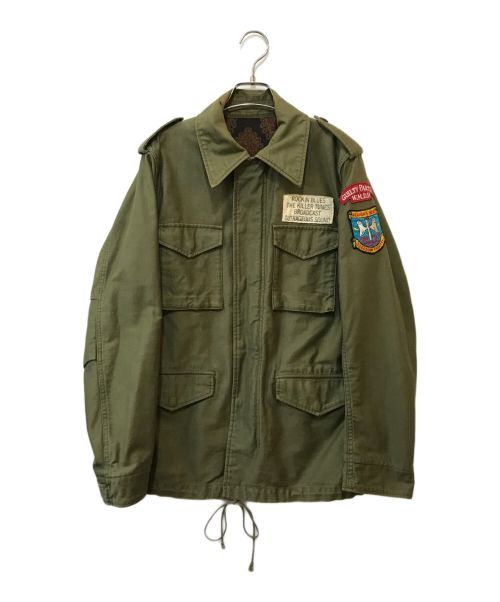 WACKO MARIA（ワコマリア）WACKO MARIA (ワコマリア) バックプリントM65ジャケット カーキ サイズ:SMALLの古着・服飾アイテム