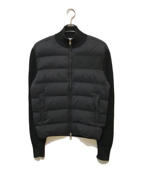 MONCLER（モンクレール）MONCLER (モンクレール) CARDIGAN TRICOT ブラック サイズ:Lの古着・服飾アイテム