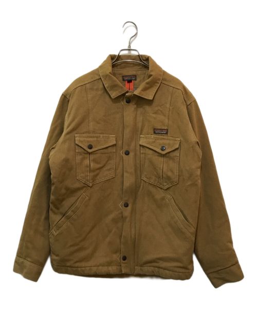 Patagonia（パタゴニア）Patagonia (パタゴニア) アイアンフォージヘンプキャンバスランチジャケット ブラウン サイズ:Mの古着・服飾アイテム