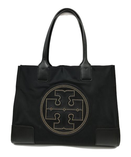 TORY BURCH（トリーバーチ）TORY BURCH (トリーバーチ) エラ スタッズトートバッグ ブラックの古着・服飾アイテム