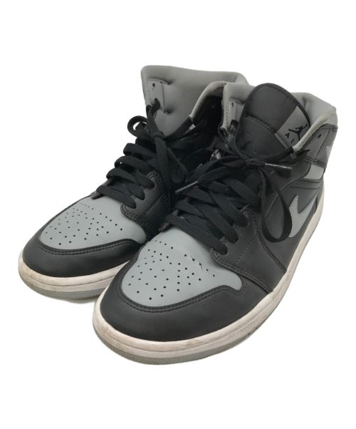 NIKE（ナイキ）NIKE (ナイキ) AIR JORDAN 1 MID グレー サイズ:9.5の古着・服飾アイテム