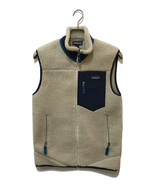 Patagonia（パタゴニア）Patagonia (パタゴニア) クラシックレトロXベスト ベージュ サイズ:XSの古着・服飾アイテム