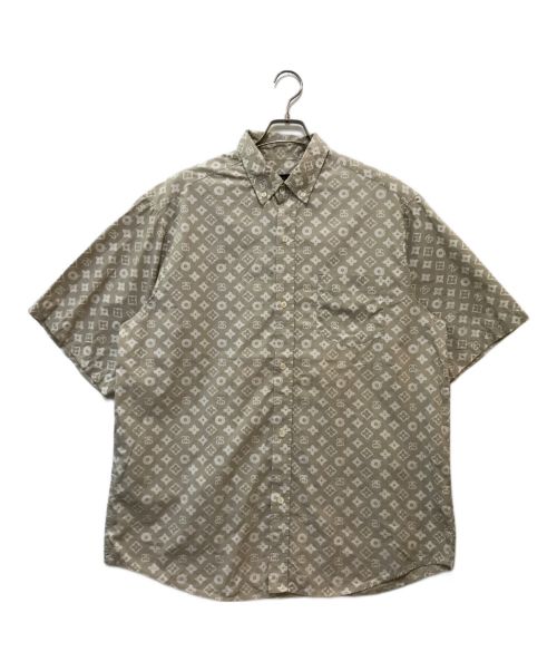 stussy（ステューシー）stussy (ステューシー) 半袖シャツ ベージュ サイズ:Lの古着・服飾アイテム