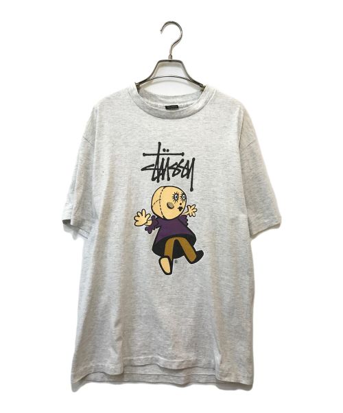 stussy（ステューシー）stussy (ステューシー) DOLLY Tシャツ グレー サイズ:Lの古着・服飾アイテム