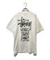 stussy (ステューシー) 45King プリントTシャツ ホワイト サイズ:XLarge：6000円