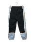 SUPREME (シュプリーム) Paneled Sweat Pants ブラック×ブルー サイズ:S：10000円