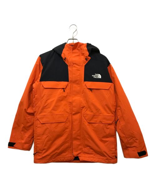 THE NORTH FACE（ザ ノース フェイス）THE NORTH FACE (ザ ノース フェイス) GATEKPER TRICLIMATE JACKET　NS61808 オレンジ×ブラック サイズ:Sの古着・服飾アイテム