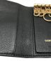 中古・古着 Saint Laurent Paris (サンローランパリ) キーケース ブラック：18000円