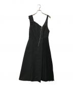 UNITED TOKYOユナイテッドトーキョー）の古着「アンバランスジャンパースカート」｜ブラック