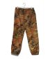 SUPREME (シュプリーム) Reflective Camo Warm Up Pant ブラウン×オレンジ サイズ:Medium：10000円